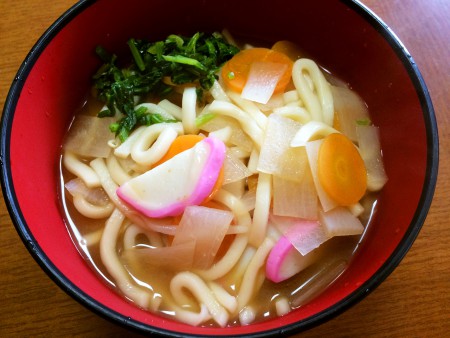 ぽかぽか味噌うどん