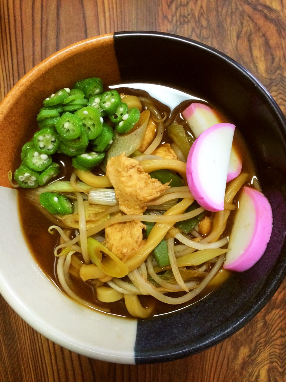 やっぱり冷凍うどん美味しいわ…味噌うどん